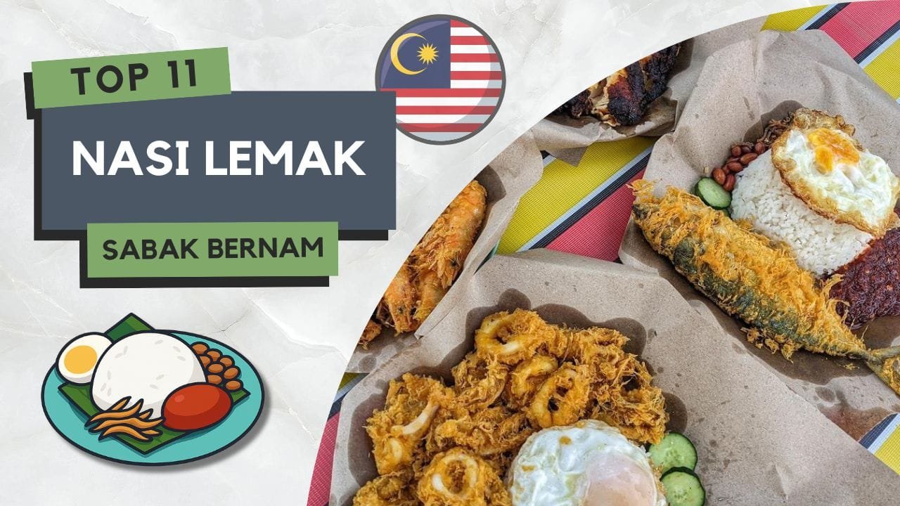 Nasi Lemak di Sabak Bernam