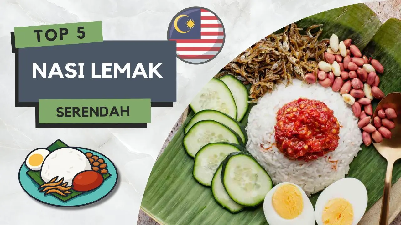 5 Kedai Nasi Lemak di Serendah Sedap & Popular 2 Nasi Lemak di Serendah