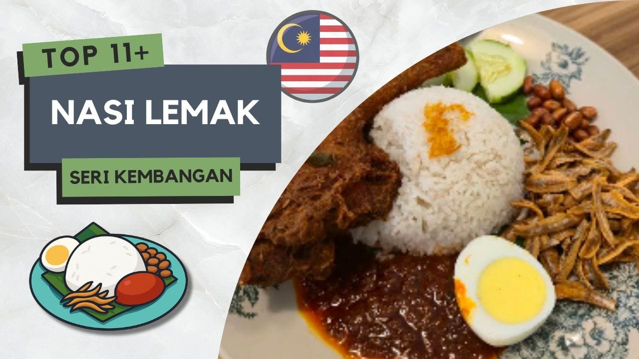 Nasi Lemak di Seri Kembangan