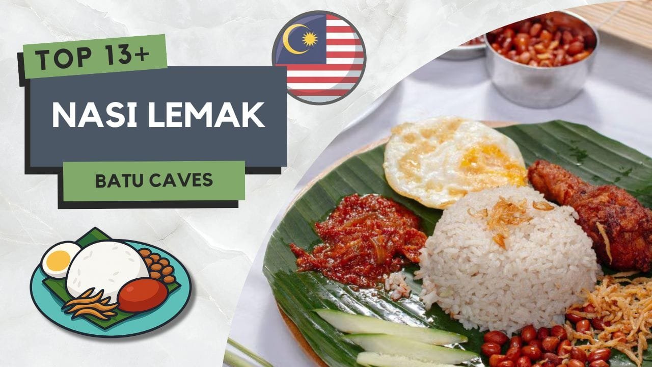 Nasi Lemak di Batu Caves