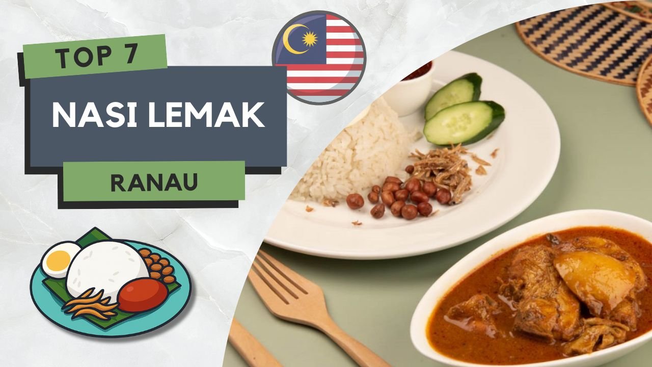 Nasi Lemak di Ranau
