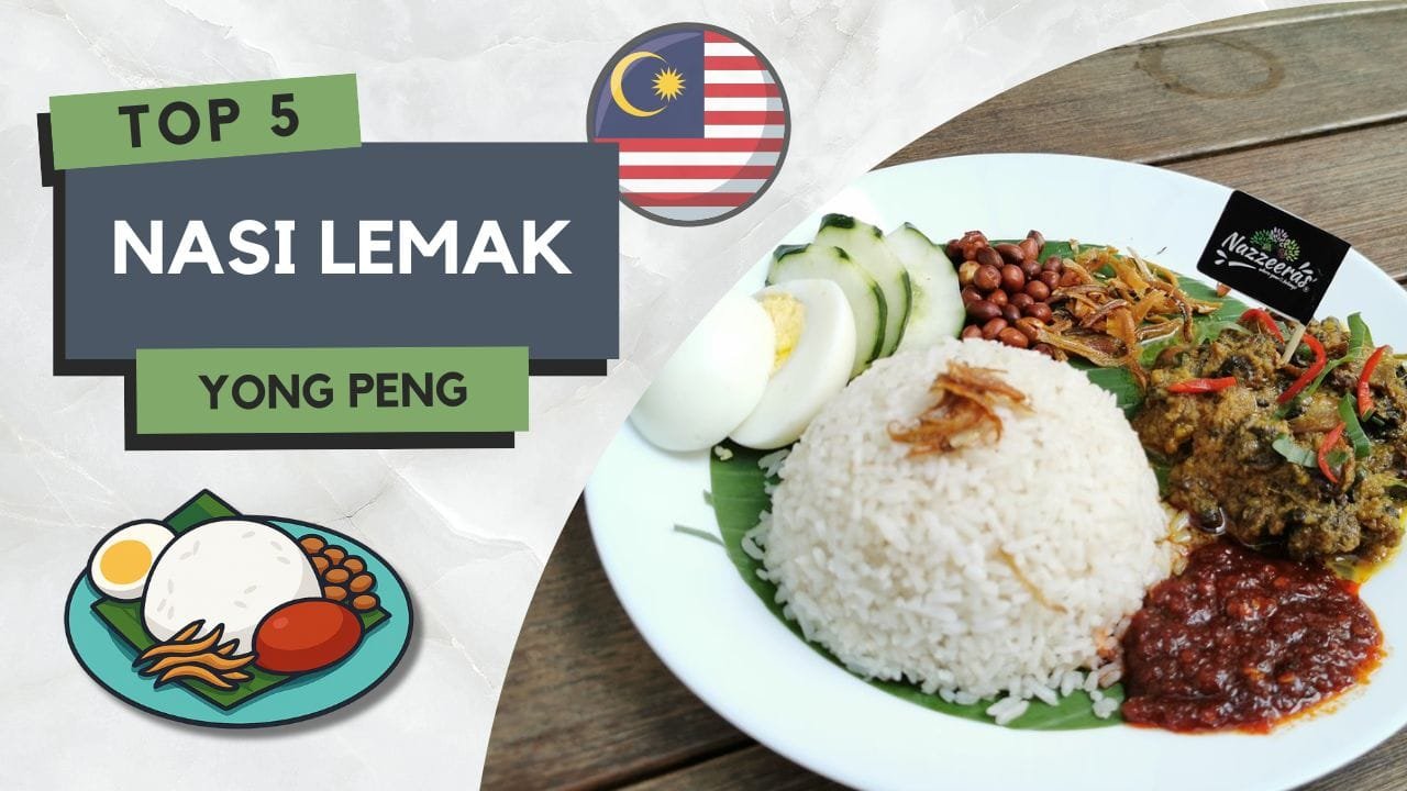 Nasi Lemak di Yong Peng