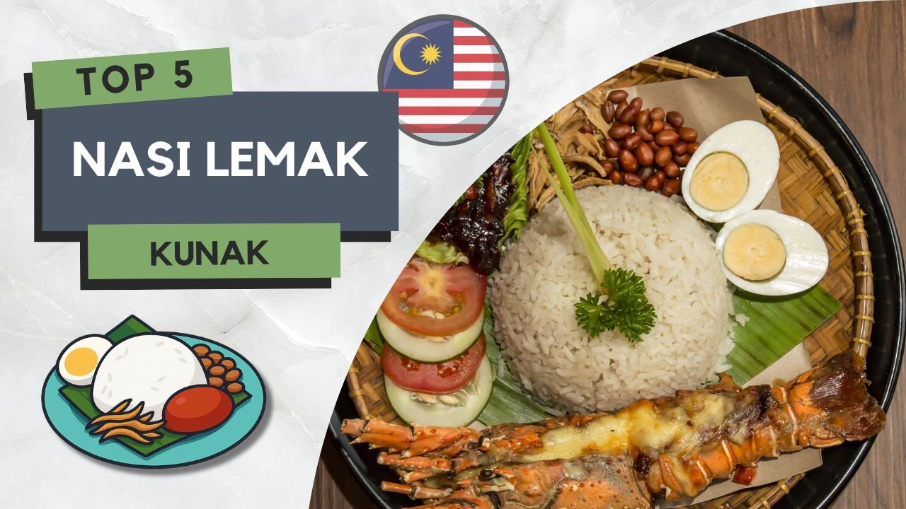 Nasi Lemak di Kunak