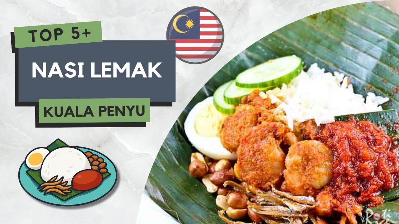 Nasi Lemak di kuala penyu